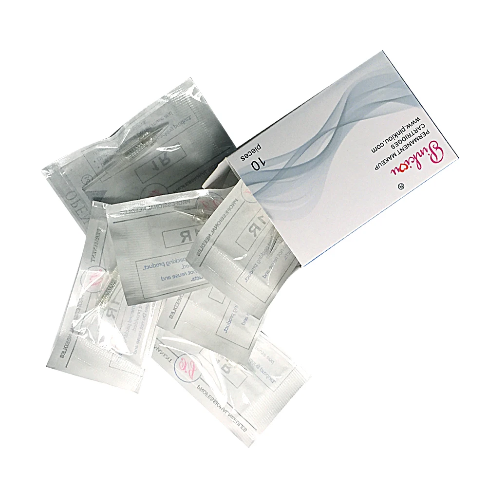 

10pcs/box 1R/3R/5R/5F/7F Needles For Eyebrows Microblading,Lip,Eyeliner's Permanent Makeup