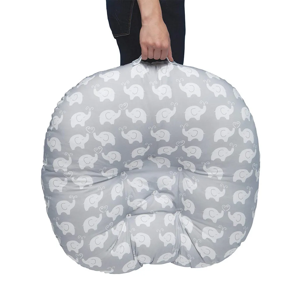 Новорожденный ребенок Шезлонг Портативный мягкие стулья слон диван Поддержка Подушка на сиденье