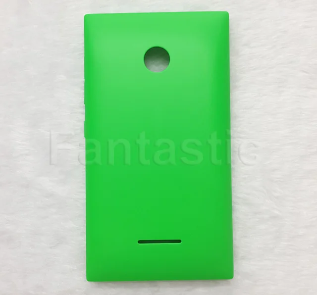 Для Nokia lumia 532 задняя крышка для microsoft lumia 435 сзади чехол lumia 435 задняя крышка для microsoft 532 Батарея Дверь чехол - Цвет: 435 green cover