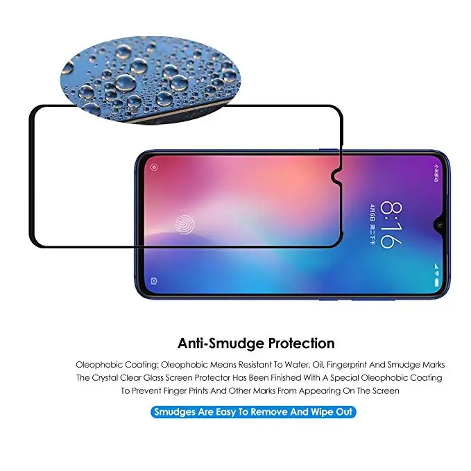 100 шт/партия Xiaomi mi 9 SE 9SE полное покрытие из закаленного стекла Защитная пленка для экрана Xiaomi mi 9 SE mi 9SE клеевая стеклянная пленка Xiao mi 9 SE