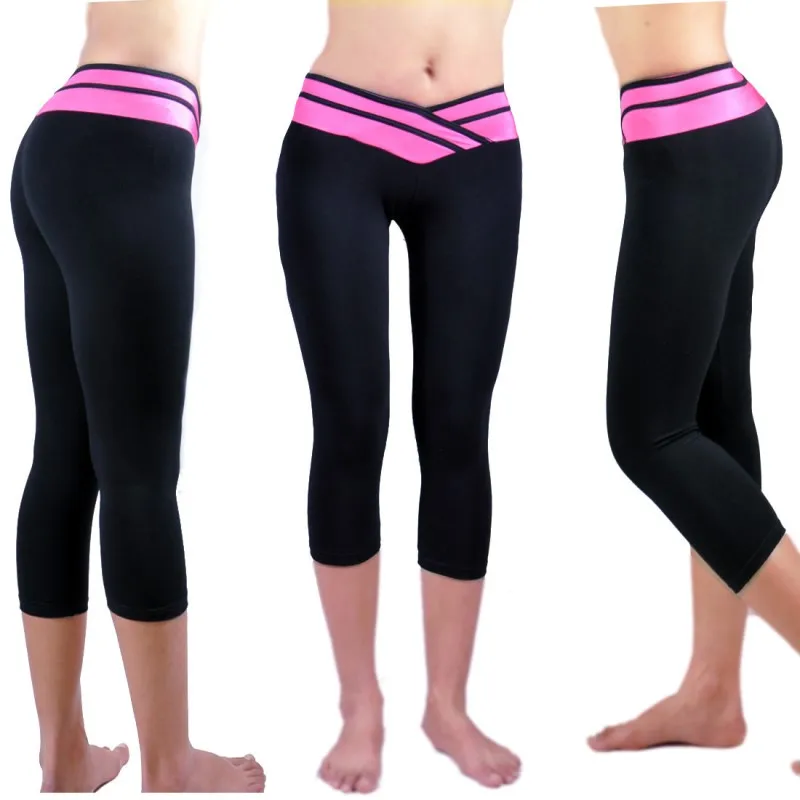 Летние штаны для йоги Для женщин одежда спортивные брюки для фитнеса, для спортивного зала, леггинсы обтягивающие спортивные штаны для бега для девочек, для фитнеса, йоги, бега Штаны