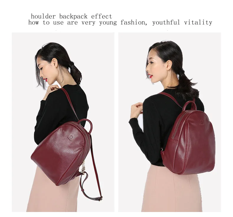 Famous Brands Ladies Crossbody Bags Women Backpacks Shoulder Bag Tote Natural Top Layer Cow Leather Teenagers Girls Travel Bags  H51940398_03
