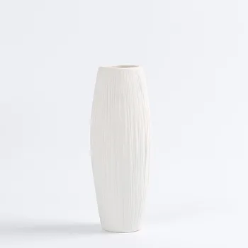 

Cheap Ceramic Wedding Decorative Vase Modern White Ceramic Vase Artificial Flower TableTop Small Vase Wedding Decoration Vases