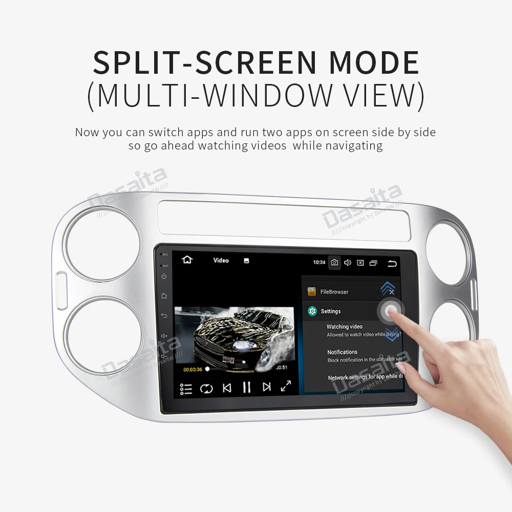 Flash Deal 9" ips Android 8.0 Car radio for Volkswagen VW Tiguan 2010-2015 Multimedia player with Octa core 4GB+32GB Auto Stereo Wifi BT 2