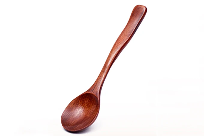 Small Natural Wood Spoons Korean Style Rice Soup Spoon Kids Baby Dessert Ice Cream Spoon Wooden Kitchen Cutlery Tableware (4)