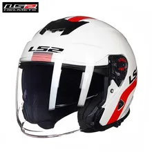 LS2 Infinity Jet мотоциклетный шлем 3/4 с открытым лицом скутер шлем Moto Casco cask Capacete ls2