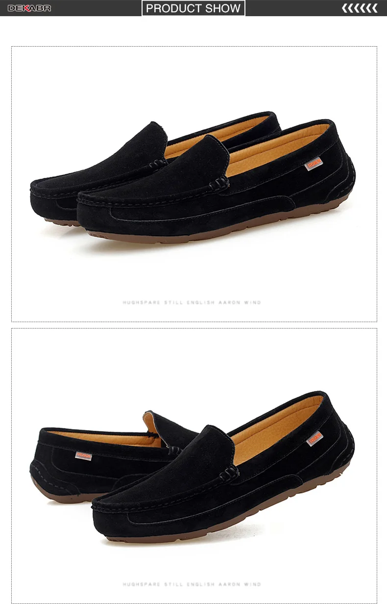 DEKABR/бренд новые мужские лоферы из натуральной кожи с дышащей сеткой; туфли для мужчин; Мокасины, обувь для вождения Бизнес лодка Топ Мужская обувь
