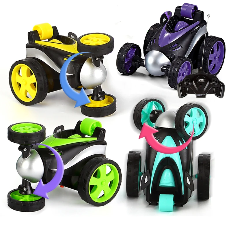 

Wireless Remote control stunt car Tumbling Stunt Dump Truck car Toys For Children Electric Cool Toy Boy Birthday best Gifts