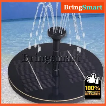 

Bringsmart SR-160F Solar Fountain Pump 8V DC Brushless Motor Mini Submersible Pump Household Landscape Fountain with Solar Panel