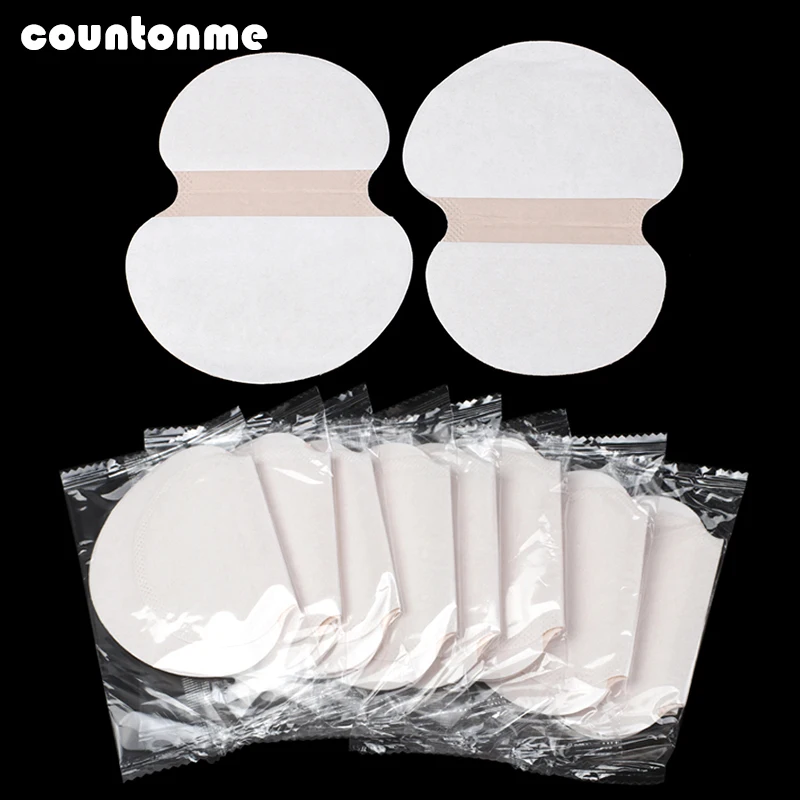 

100pcs Summer Underarm Sweat Pads Disposable Armpit Absorbent Pads Ultra-thin Anti Perspiration Body Cleaning Dry Pads Deodorant