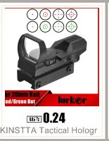 Hlurker охотничий Страйкбол M4 AR15 воздушная винтовка красная точка прицел Зрительная труба прицел/20 мм Пикатинни прицел крепление/Передняя рукоятка пистолет