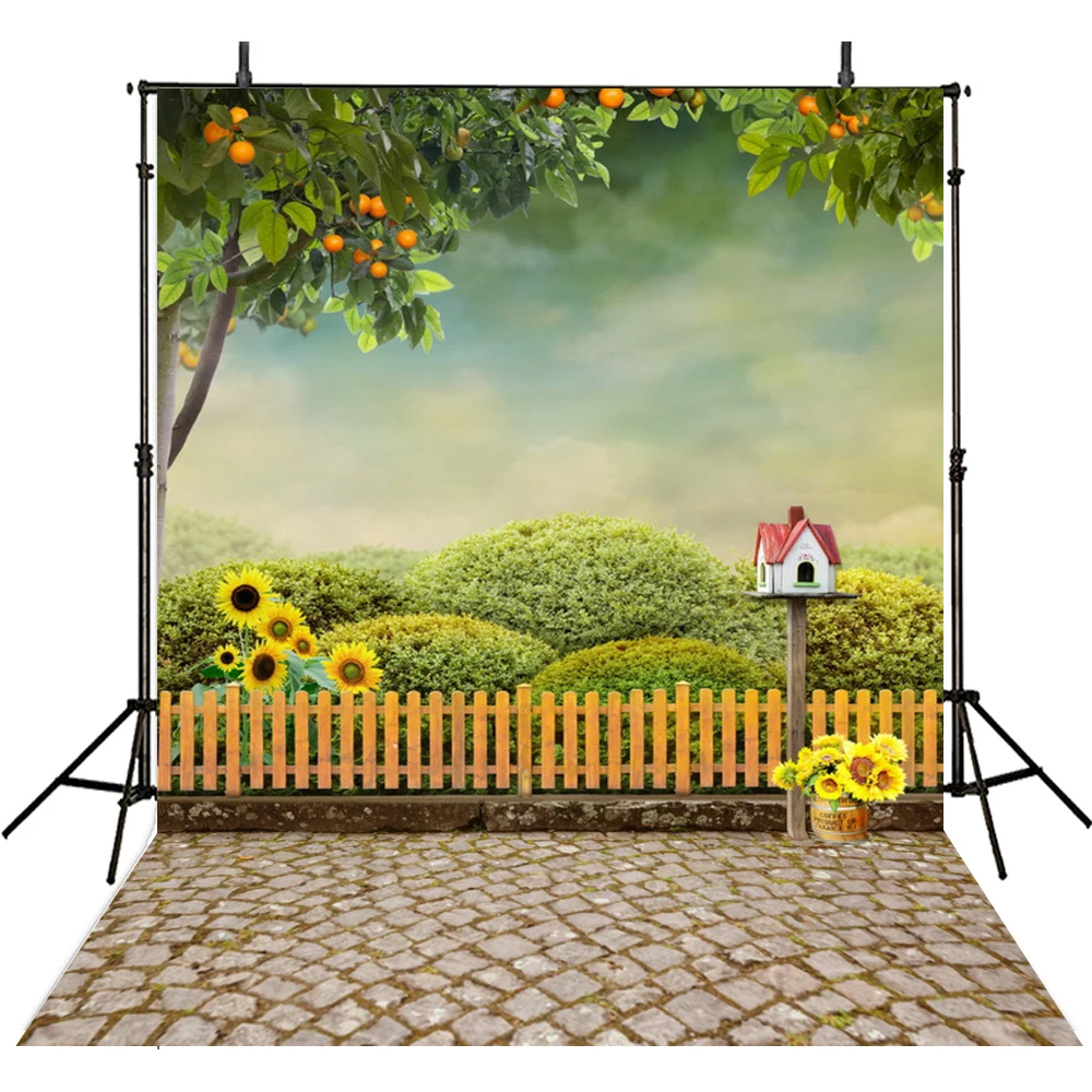 Spring Photography Backdrop Scenic Vinyl Backdrop For Photography