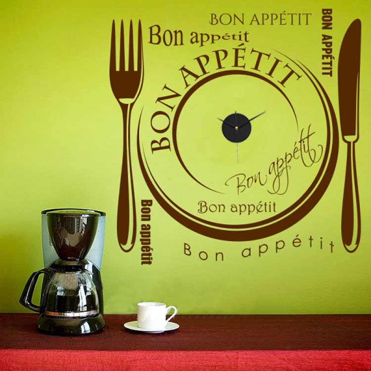 Compra relojes de pared decorativos cocina online al por mayor de ... Cocina Salon creativo