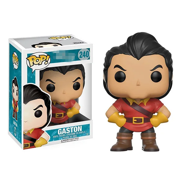 Новый FUNKO POP официальный Красавица и Чудовище зимний зверь Кастон Белль Виниловая