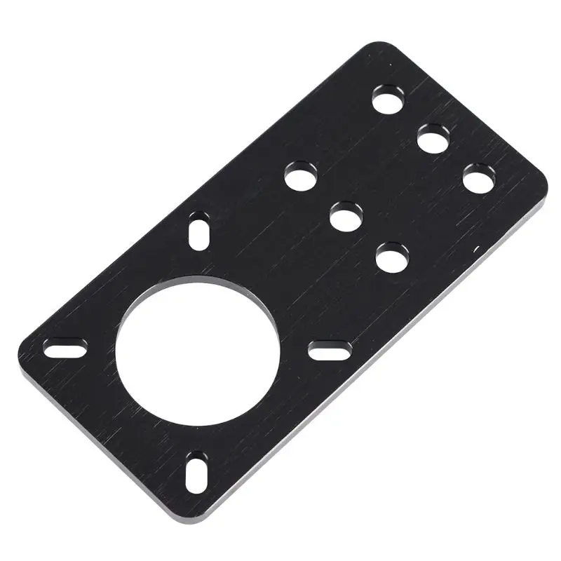 cheap NEMA 17 Stepper Motor Mount Plate Metal Aluminum Mounting Board for Openbuilds 3D Printer Parts Accessories