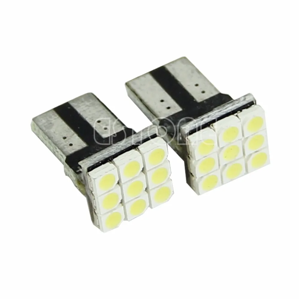 2X T10 194 168 W5W 9 светодиодный SMD 3528 blanc Wedge voiture ampoule lamp|led t10 smd|lamp lamplamp w5w |
