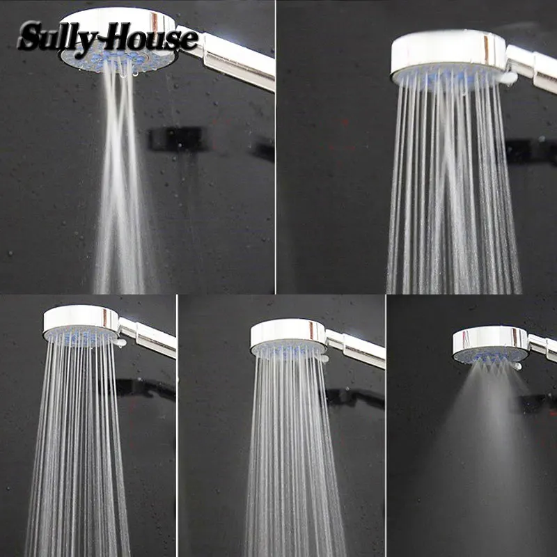 Sully House ABS насадки для душа, ванная комната Chuveiro, душ, Pomme de Douche, со шлангом и держателем душевой набор