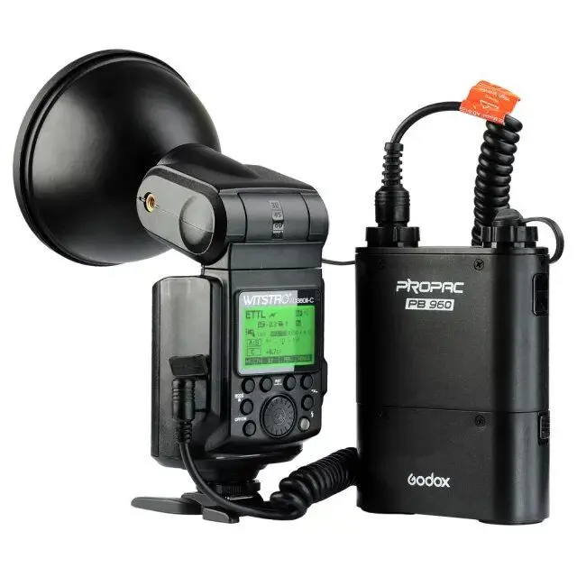 2015  Godox Witstro AD-360/AD360 II AD360II-N TTL /   Speedlite + PB960   Nikon   