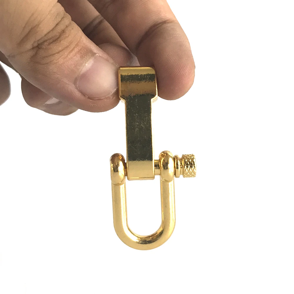 EDC 10 Packs/lot Stainless Steel Adjustable PARACORD PARACHUTE CORD LANYARD BRACELET SHACKLES BUCKLES Gold EDC 10 Packs/lot Stainless Steel Adjustable PARACORD PARACHUTE CORD LANYARD BRACELET SHACKLES BUCKLES Gold