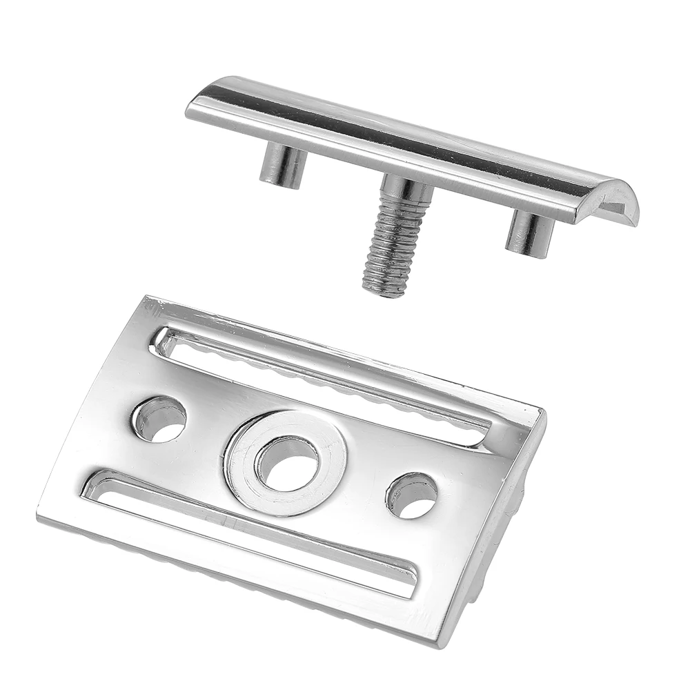 

2018 Double Edge Shaving Safety Razor Open Comb Head Razor Replacement Heads Professional Shaving Tool For Mens Shaving