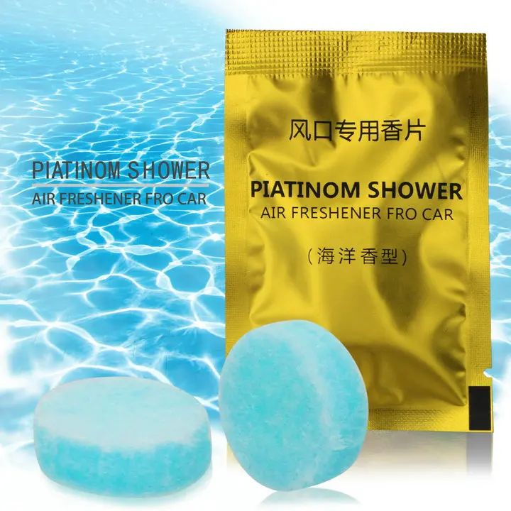 Piatinom Shower Автомобильный освежитель воздуха на выходе, 2 шт. в упаковке, 5 ароматов, Стайлинг, автомобильный Кондиционер, вентиляционный зажим - Название цвета: Piatinom Shower