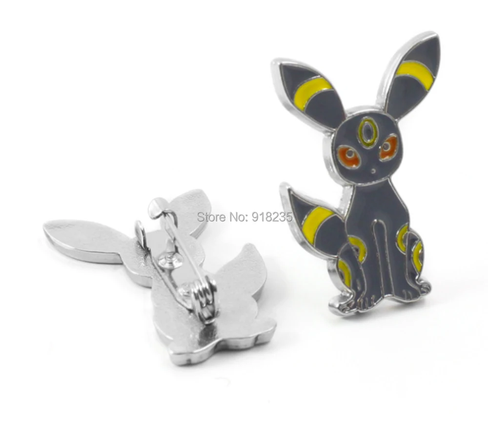 9 видов стилей Sylveon Eevee Umbreon flarion Vaporeon Jolteon Espeon Leafeon Glaceon Металлическая Брошь Pin фигурки из сплава металла игрушки SYTJ