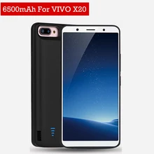 6500 мАч блок питания крышка для Vivo X20 зарядное устройство Внешний чехол-батарея для телефона чехол для X20