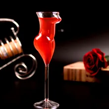 Креативный бокал для вина, сексуальный женский дизайн в форме коктейля для вина, шампанского, пива, вечерние бокалы для домашнего бара