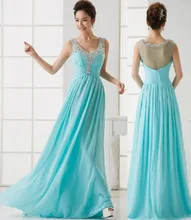 Kundenspezifische farbe & größe! elegante Pailletten Kristall lange abendkleid Chiffon spitze brautkleider paryt kleid