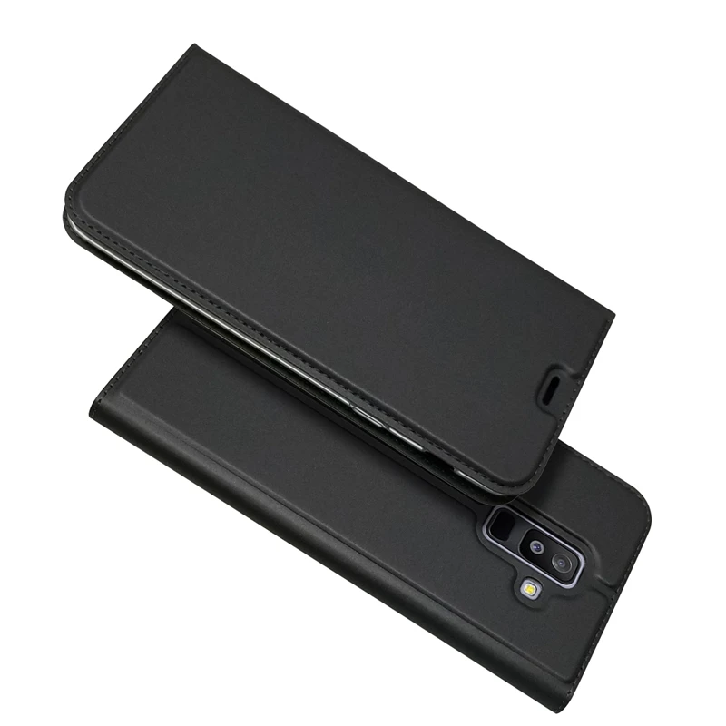 For Samsung Galaxy A6 Plus 2018 Case Funda Leather Flip Wallet Cover Coque | Мобильные телефоны и аксессуары