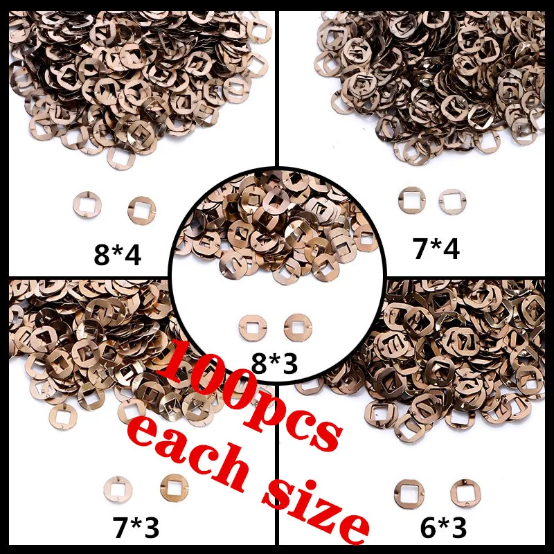 Multiple sizes Scissors Screws Parts Scissor repair Kit including Srcrews Bumbers Washers Salon Scissor Parts accessories 3