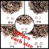 Multiple sizes Scissors Screws Parts Scissor repair Kit including Srcrews Bumbers Washers Salon Scissor Parts accessories 3