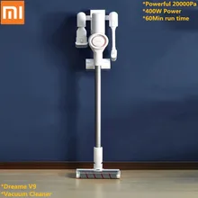 Xiaomi Youpin Dreame V9 пылесос ручной беспроводной Стик аспиратор очистители 20000Pa 400 Вт для домашнего офиса автомобиля внутри использования