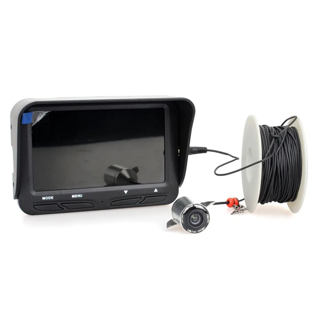 

OUTAD 4.3" LCD Screen 30m Cable Fish Locator HD Video Camera Fish Finder Detector Waterproof Camera Night Vision Fishing Tool