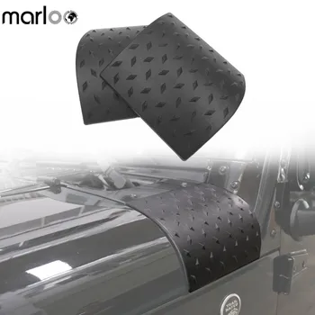 

Marloo Black Cowl Body Armor Outer Cowling Cover For Jeep Wrangler Rubicon Sahara Jk Unlimited 2007 2008 2009 2010 2011 - 2017