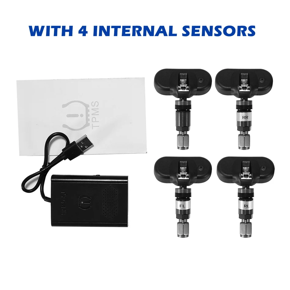

Car TPMS Android Tire Pressure Monitoring System for OS DVD Player USB Interface suit for Renault Peugeot Toyota and All Cars