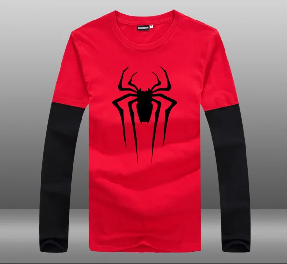 spiderman long sleeve tee