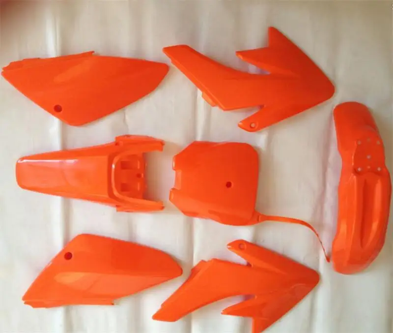 CRF70 7PCS plastic FENDER kit for MOTORCYCLE honda dirt bike fairing