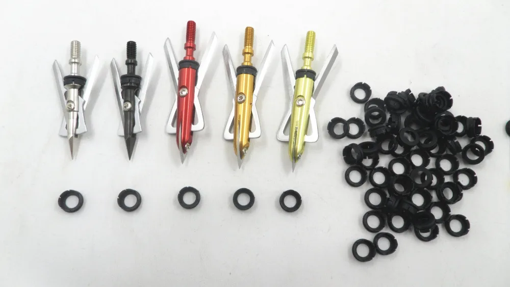 

60 High Performance Accessary Replacement O-rings Shock Collars Specifically fit for rage third and fourth Broadheads