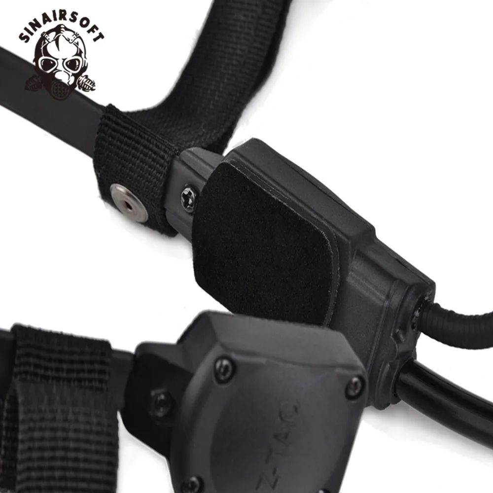 Fone de Ouvido Sinairsoft Militar Atlântico Sinal Mh180-v Sistema Tático Sniper Fone Caça Headsets Z136 20 Cheap Fones de Ouvido tático & Acessórios