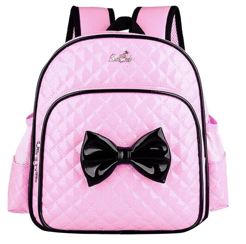 От 2 до 7 лет девочек детский школьный рюкзак принцессы розовый мультяшный рюкзак для маленьких девочек школьные сумки для детей Детский рюкзак - Цвет: pink