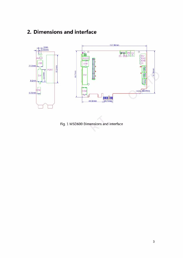 3 MSD600