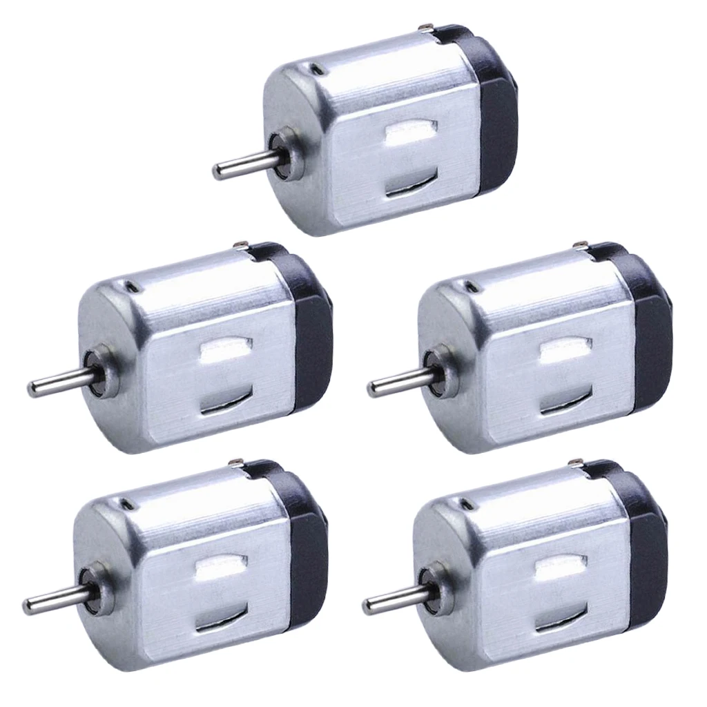 5Pcs 130 Small Motor 6V DC for DIY Model Toy Car Airplane Boat Accessories