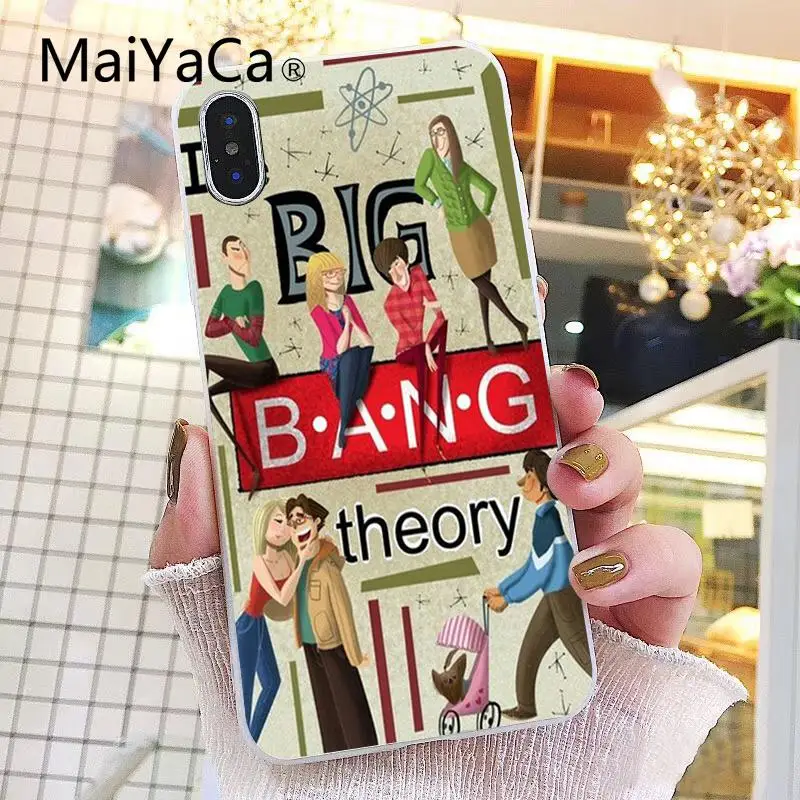 Maiyaca The Big Bang Theory Coque Shell чехол для телефона iPhone 8 7 6 6S Plus X XS MAX 5 5S SE XR 10 Fundas Capa