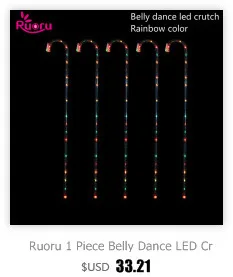 Ruoru 2 шт. = 1 пара танец живота шары RGB Светящиеся светодио дный POI бросили шары для танца живота ручной реквизит сценические аксессуары