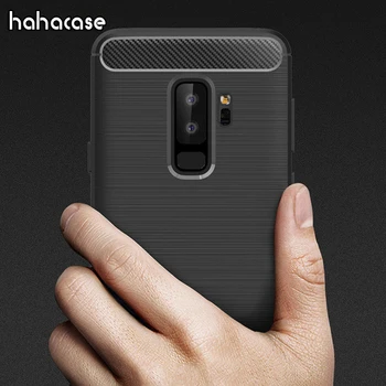 

500pcs Carbon Fiber Soft TPU Armor Case For Samsung Galaxy S20 Ultra S10 E Plus S9 Note 10 A01 A11 A21 A41 A51 A71 A81 A91 Cover