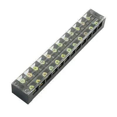 TBC-6012 12P 600V 60A Double Row Barrier Block Screw Terminal Strip | Обустройство дома
