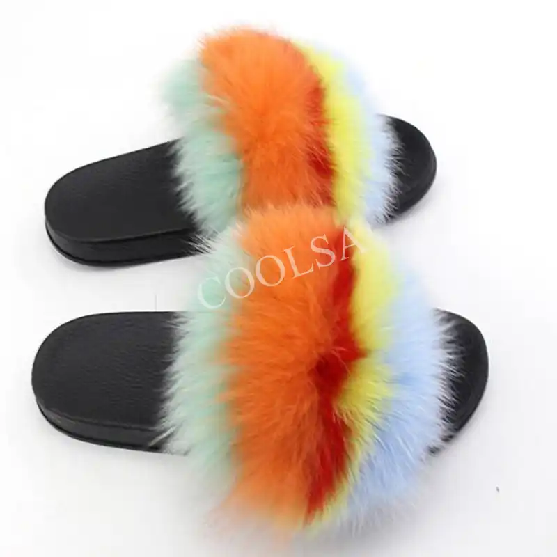 fur slides size 11