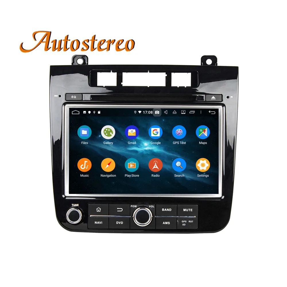 Cheap Android 9 DPS 64GB Car GPS navigation For Volkswagen/VW TOUAREG 10+ multimedia headunit radio tape recorder stereo NO DVD player 4