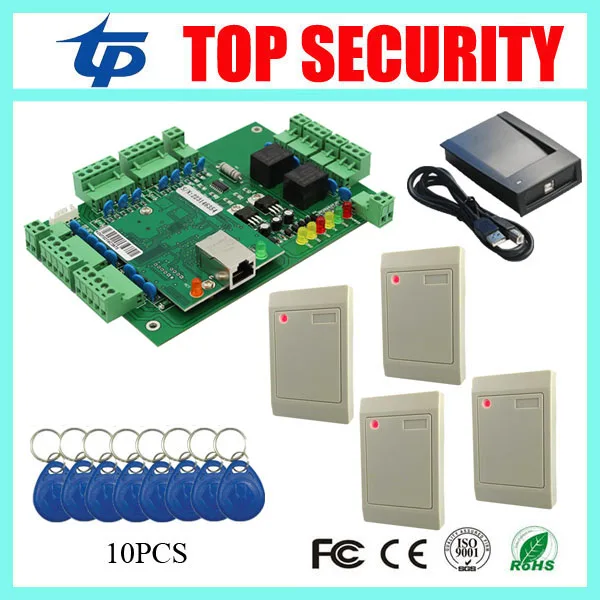 RFID card reader access control system TCP/IP